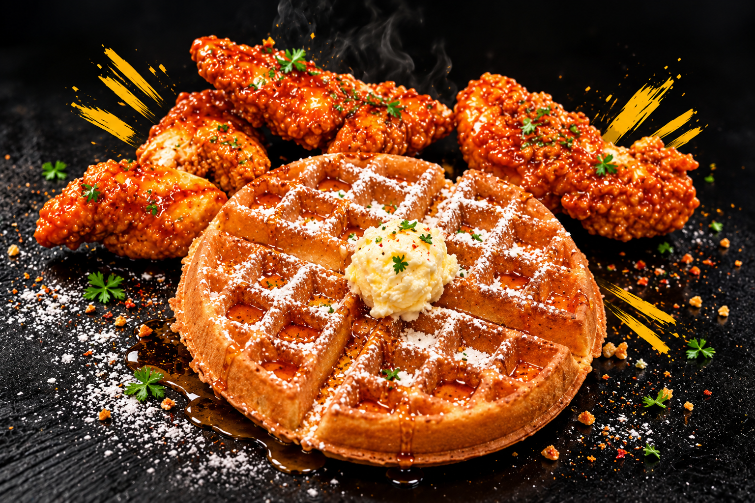Chicken and Waffle